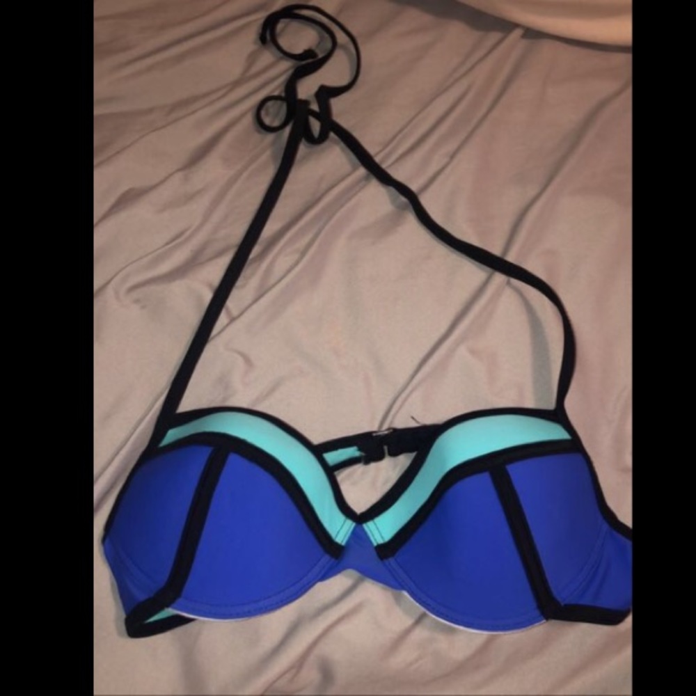 Target Colorblock Bikini Top